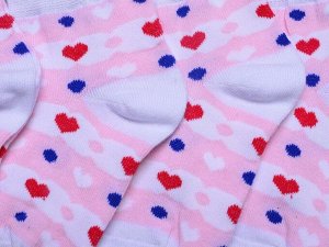 Носки для детей "Heart", цвет Розовый