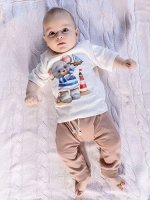 Футболка &quot;Мышонок с корабликом&quot; для малышей