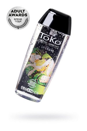 ЛУБРИКАНТ SHUNGA TOKO ORGANICA НА ВОДНОЙ ОСНОВЕ, ИЗ 100% ОРГАНИЧЕСКИХ КОМПОНЕНТОВ,165 МЛ