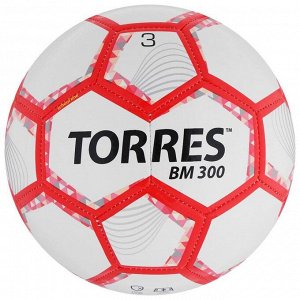 Мяч футбольный TORRES BM 00, TPU, машинная сшивка, 28 панелей.