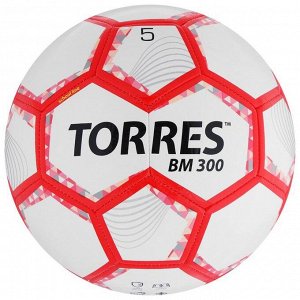 Мяч футбольный TORRES BM 300, TPU, машинная сшивка, 28 панелей, р. 5