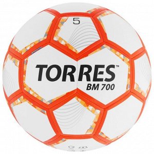 Мяч футбольный TORRES BM 700, PU, гибридная сшивка, 32 панели, р. 5
