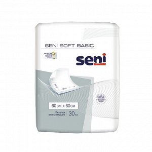 Пеленки гигиенические Seni Soft Basic 60*60см 30 шт.