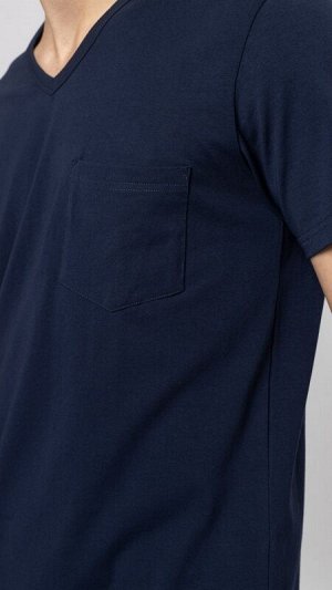 Комплект футболка/брюки:муж. МОДЕЛЬ 2. Синие сумерки/Синий