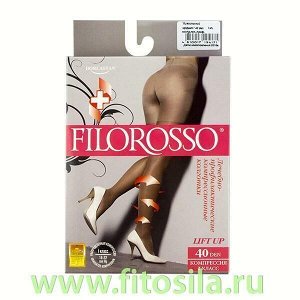 Колготки Lift UP Бразильский эффект "Filorosso", 1 класс, 40 den, размер 3, черные, компрессионные лечебно-профилактические 4157