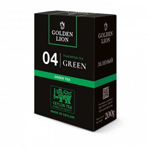 Чай зеленый "GOLDEN LION" 200 гр