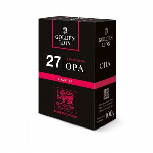 Чай черный "GOLDEN LION" ОПА 100 гр