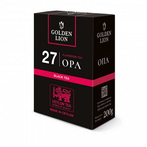 Чай черный "GOLDEN LION" ОПА 200 гр