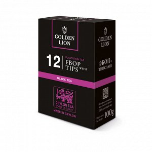 Чай черный "GOLDEN LION" ФБОП с Типсами 100 гр