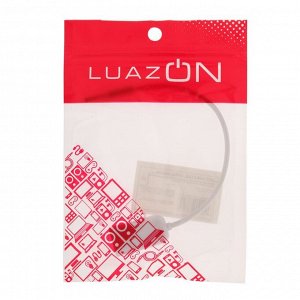 Кабель-переходник аудио LuazON, Jack 3.5(4pin)(m)-2xJack 3.5(3 pin)(f),для микро и наушников