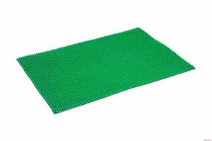 Напольный грязезащитный щетинистый коврик "Травка" 45х60см, Зеленый