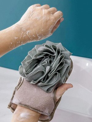 1шт отшелушивающая перчатка для ванны случайного цвета