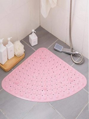 Однотонный нескользящий коврик для ванной
