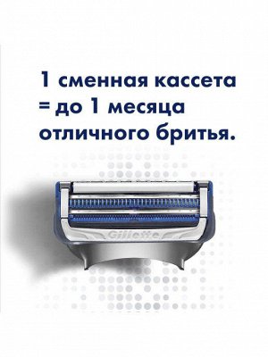 GILLETTE SKINGUARD Sensitive Бритва с 2 сменными кассетами