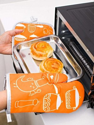 Скатерти Цвет: Оранжевый
Принт: графический принт
Тип: теплоизоляционные перчатки
Материал: Полиэстер
ингредиент: 100% Полиэстеруниверсальный размер Толщина : 2/2 cm Ширина : 17.5/17.5 cm Длина издели