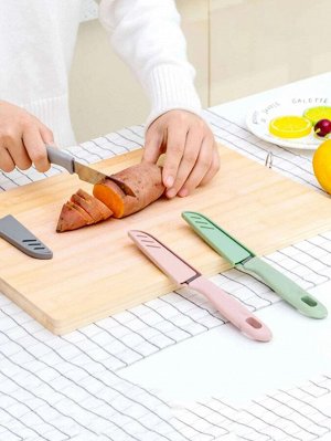 1шт кухонный нож случайного цвета