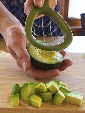 1шт нож для авокадо из нержавеющей стали