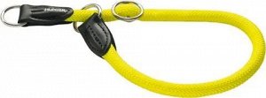 Hunter ошейник-удавка для собак Freestyle Neon 50/10 нейлоновая желтый неон СКИДКА 30%
