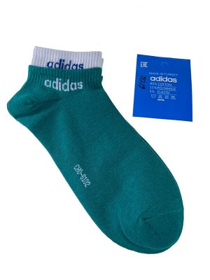 Спортивные женские носки с манжетами, цвет зелёный