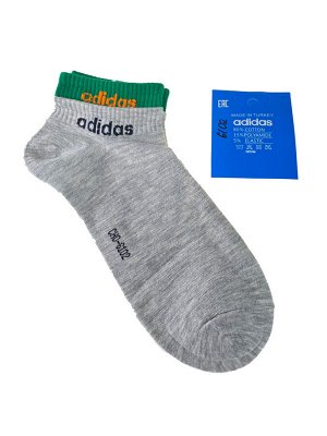Спортивные женские носки с манжетами, цвет серый