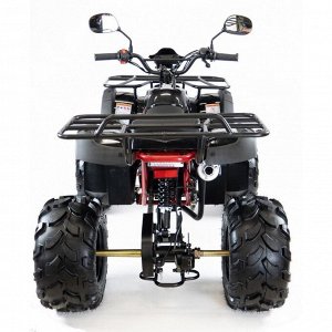 Квадроцикл бензиновый MOTAX ATV Grizlik-7, электростартер, пульт родительского контроля, чёрно-красный