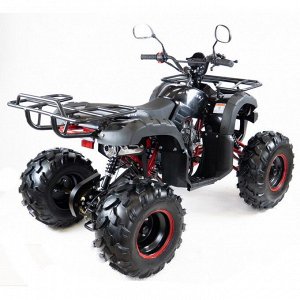 Квадроцикл бензиновый MOTAX ATV Grizlik-7, электростартер, пульт родительского контроля, чёрно-красный