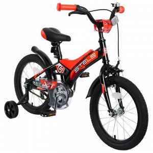 Велосипед 16" Stels Jet, Z010, цвет чёрный/оранжевый