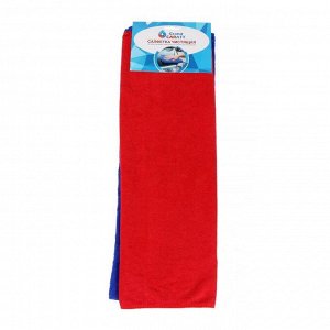 Тряпка для мытья авто, Grand Caratt, микрофибра, 200 г/м?, 50х50 см, набор 2 шт