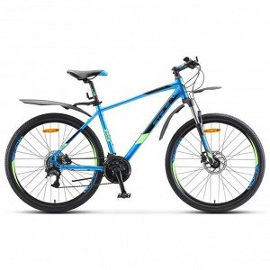 Велосипед 26" Stels Navigator-645 D, V020, цвет синий, размер 20"