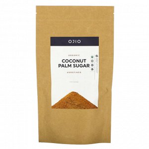Ojio, Органический кокосовый сахар, неочищенный, 12 унций (340 г)