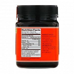 Wedderspoon, Натуральный монофлорный мед манука, KFactor 16, 1 кг (2,2 фунта)