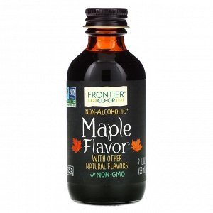 Frontier Natural Products, Maple Flavor, Non-Alcoholic, 2 fl oz (59 ml)