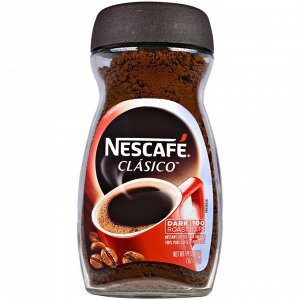 Nescafé, "Класико", растворимый кофе, темной обжарки, 7 унций (200 г)