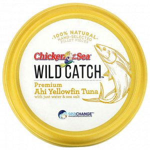 Chicken of the Sea, Wild Catch, Premium Ahi Yellowfin Tuna, 4.5 oz ( 128 g)