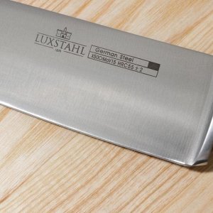 Нож кухонный LUXSTAHL, поварской, лезвие 20 см