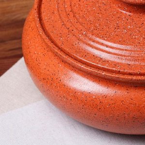 Горшок духовой "Гранит", оранжевый, красная глина, 2 л