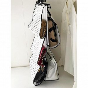 Органайзер для сумок в шкаф Eco White, 40х70 см