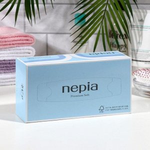 Бумажные салфетки Nepia Premium Soft , 2 слоя, упаковка 180 шт.