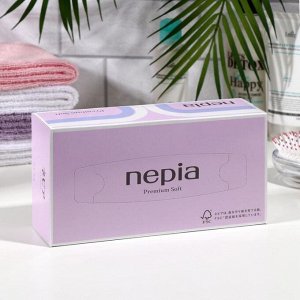 Бумажные салфетки Nepia Premium Soft , 2 слоя, упаковка 180 шт.