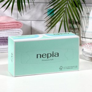 Бумажные салфетки Nepia Premium Soft , 2 слоя, упаковка 180 шт.