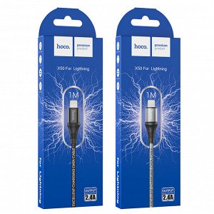 Зарядный Кабель HOCO USB на Lightning “X50 Excellent” зарядка и передача данных