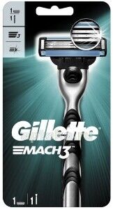 GILLETTE MACH3 Бритва с 1 сменной кассетой