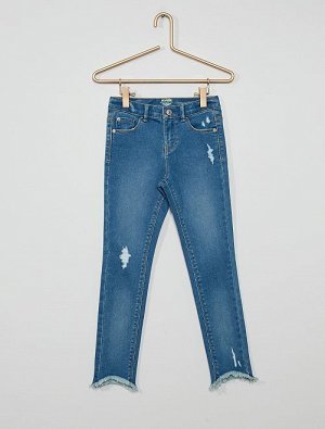 Узкие джинсы из органического хлопка стретч