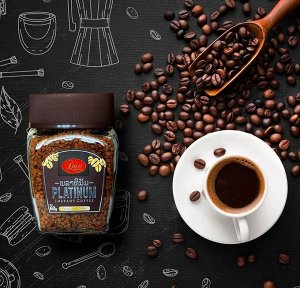 Кофе растворимый INSTANT COFFEE PLATINUM JAR 60G