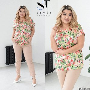 ST Style Костюм 68674 (футболка+брюки)