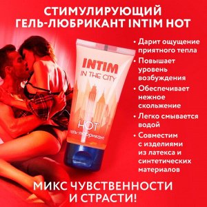 Bioritmlab Гель-любрикант INTIM HOT туб пластиковый 60 г