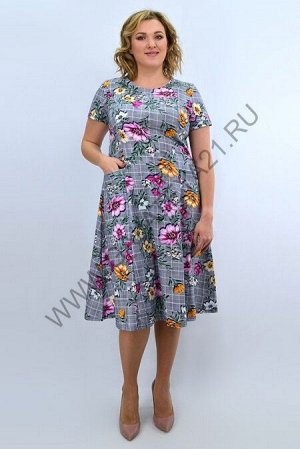 Платье ( размеры 48-60 ) (Код: С-0622 )