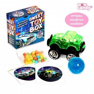 Игрушка сюрприз Sweet TOY BOX, конфеты, тачки