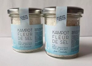 Соль Kampot Fleur de Sel, Камбоджа, 100 г