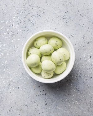 Яйца с марципаном Мятно-зелёные, Германия, 75-80 г
